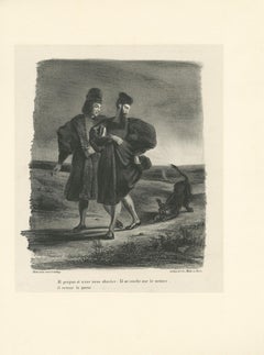 Faust, Méphistophélès et le Barbet / Fausto, Méphistophélès y el perro de aguas