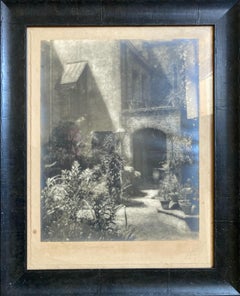 Little Theatre Courtyard, New Orleans (Signed) 