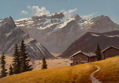 The Diablerets, The pillon pass, Switzerland