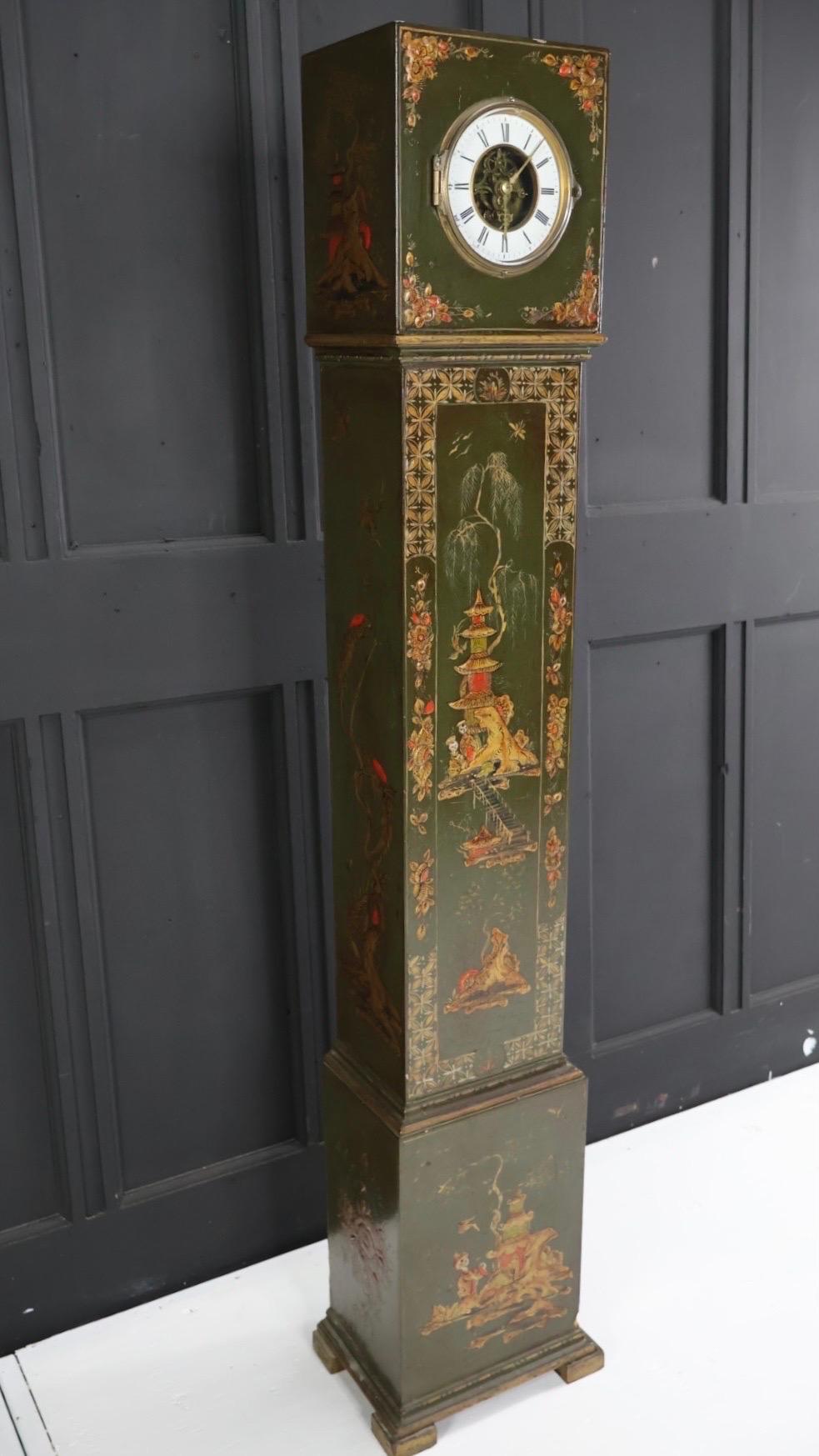 French Eugene Farcot Chinoiserie Clock