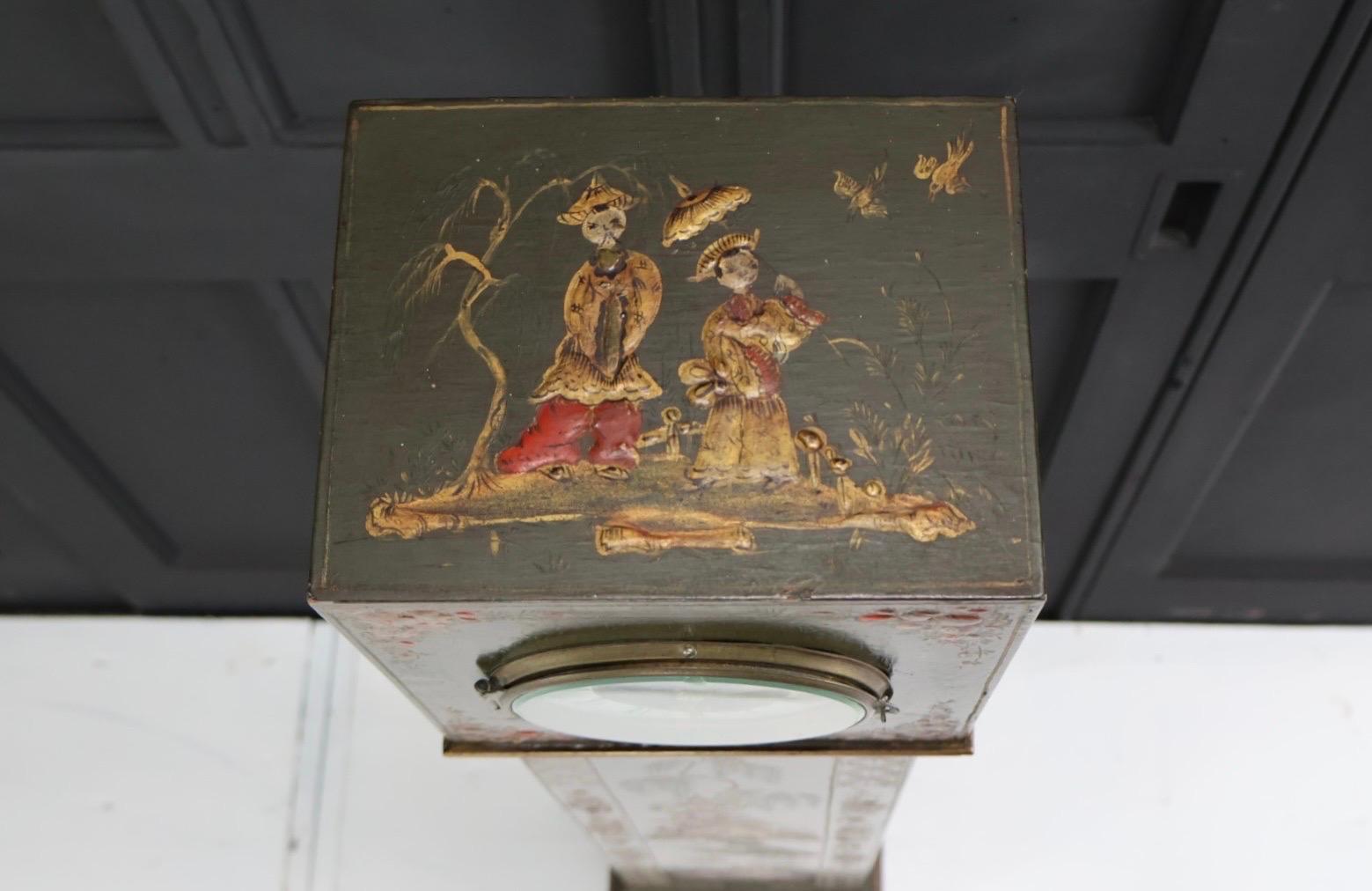 19th Century Eugene Farcot Chinoiserie Clock