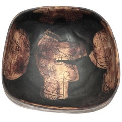 Eugene Fidler, Decorative Ceramic Bowl or Vide Poche