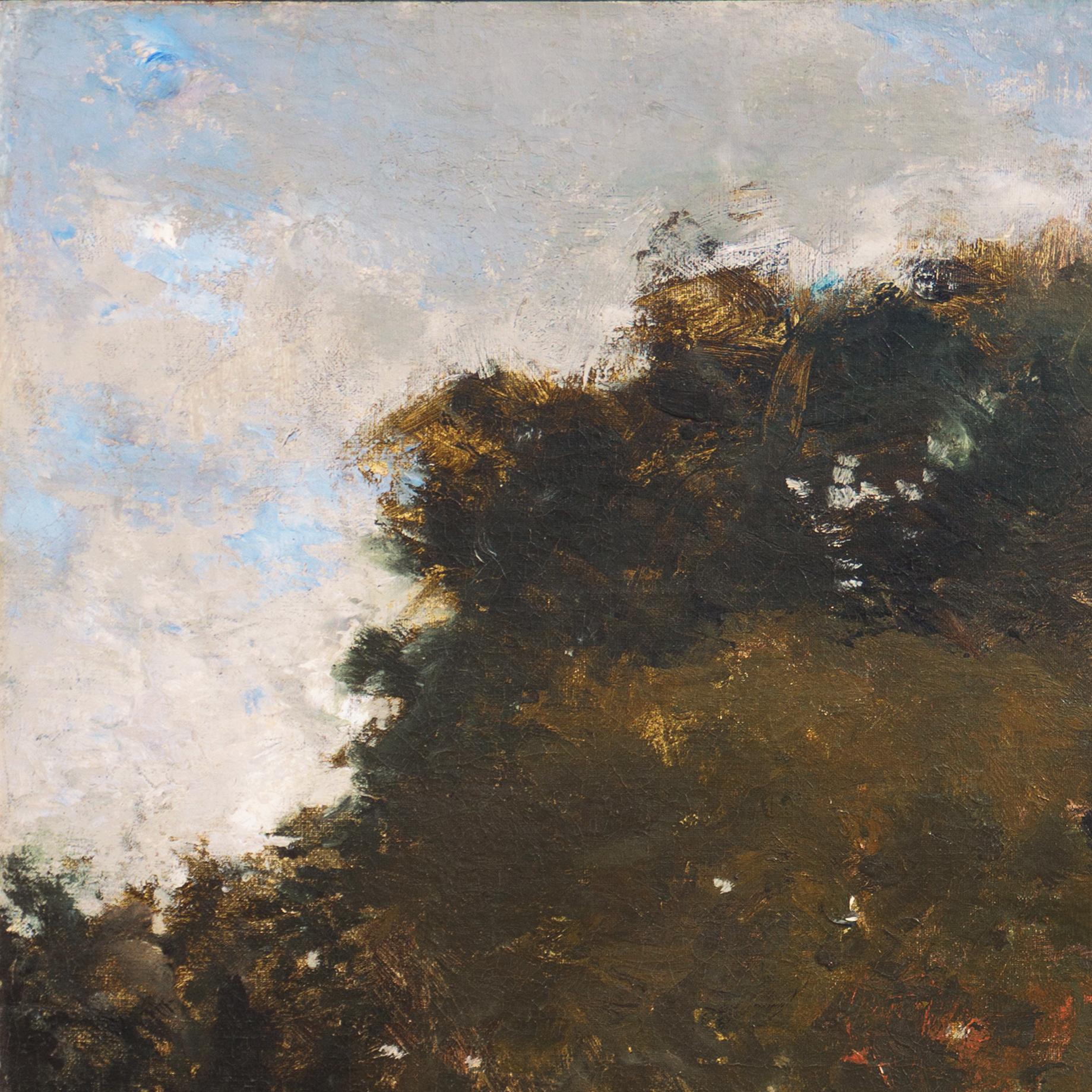 'Afternoon Sun', Metropolitan Museum of Art, Musée Louvre, Large Barbizon oil,  - Romantic Painting by Eugène Fromentin