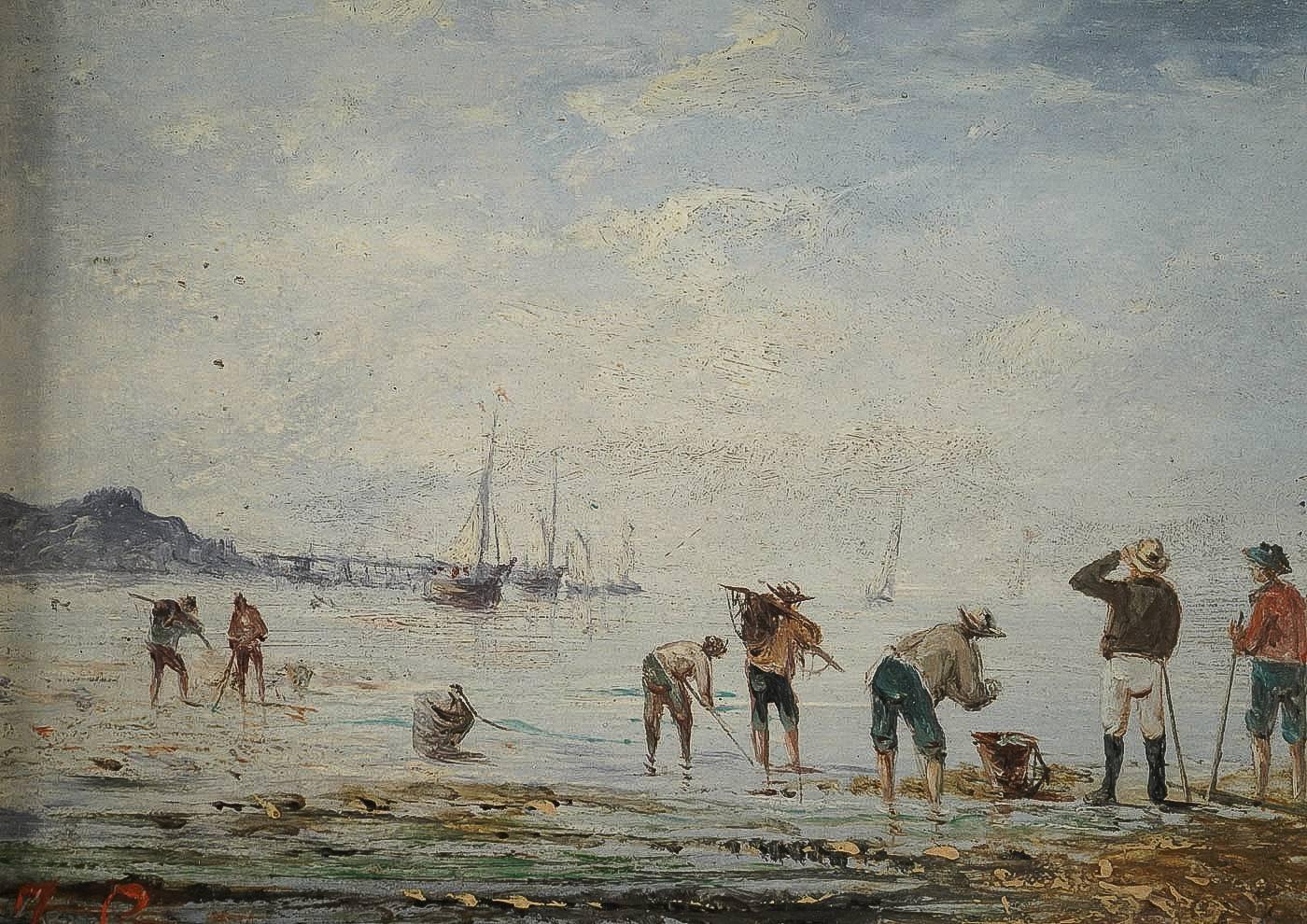 Eugène Galien-Laloue, Jacques Lievin Oil on Panel, Pair of Navy Scenes, 1885 In Excellent Condition In Saint Ouen, FR