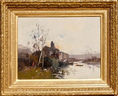 Eugene Galien Laloue Large Landscape Oil painting