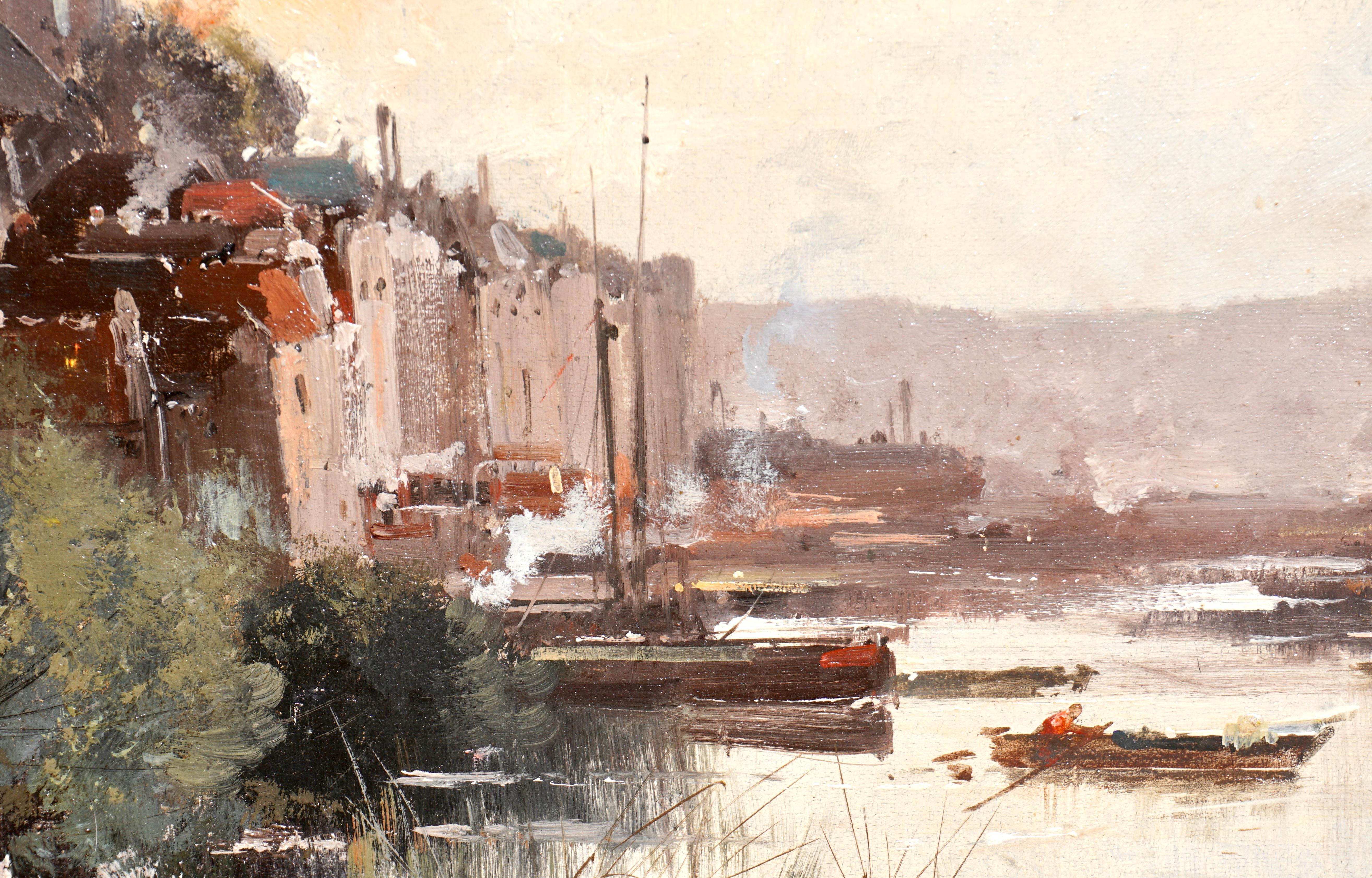 Eugene Galien Laloue Großes Landschaftsgemälde, Ölgemälde im Angebot 3