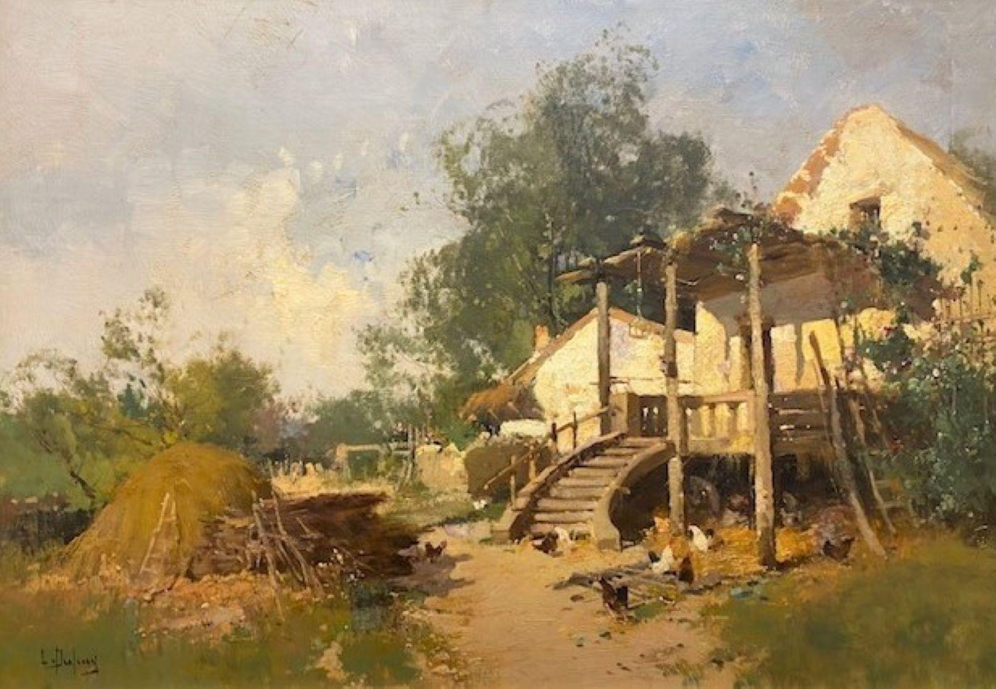 Gîte à la campagne, Impressionist 19th Century