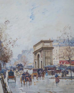 La Porte Saint Martin, París