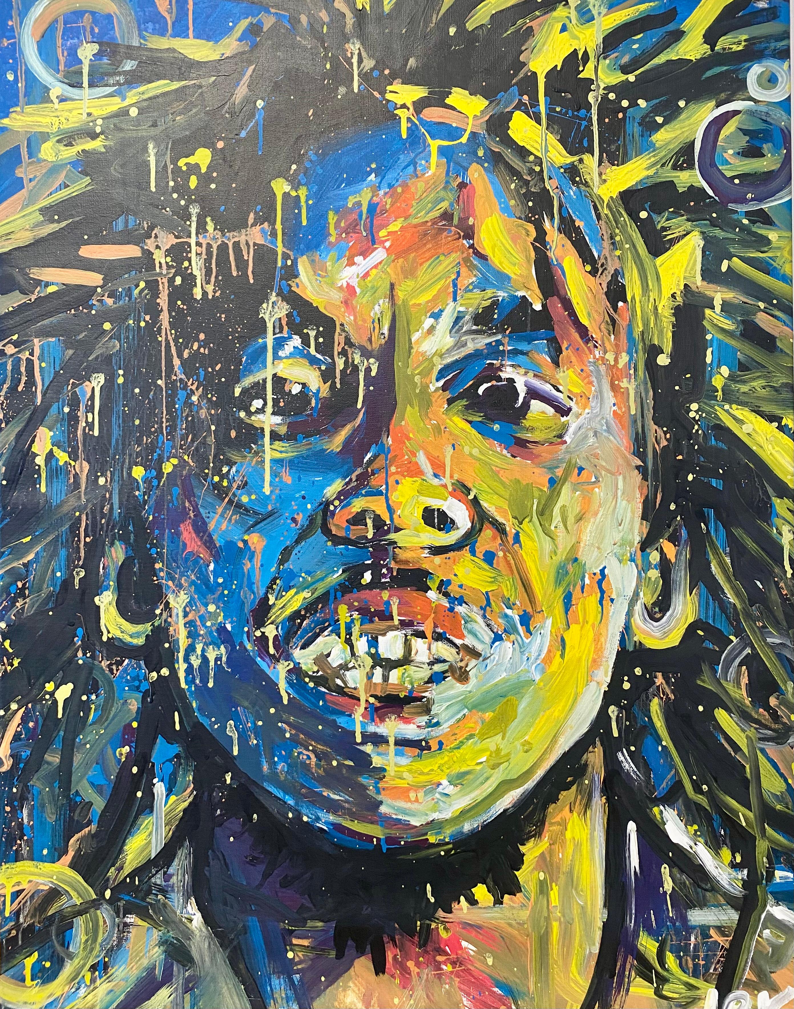 Bob Marley - Painting by Eugene Gorbachenko