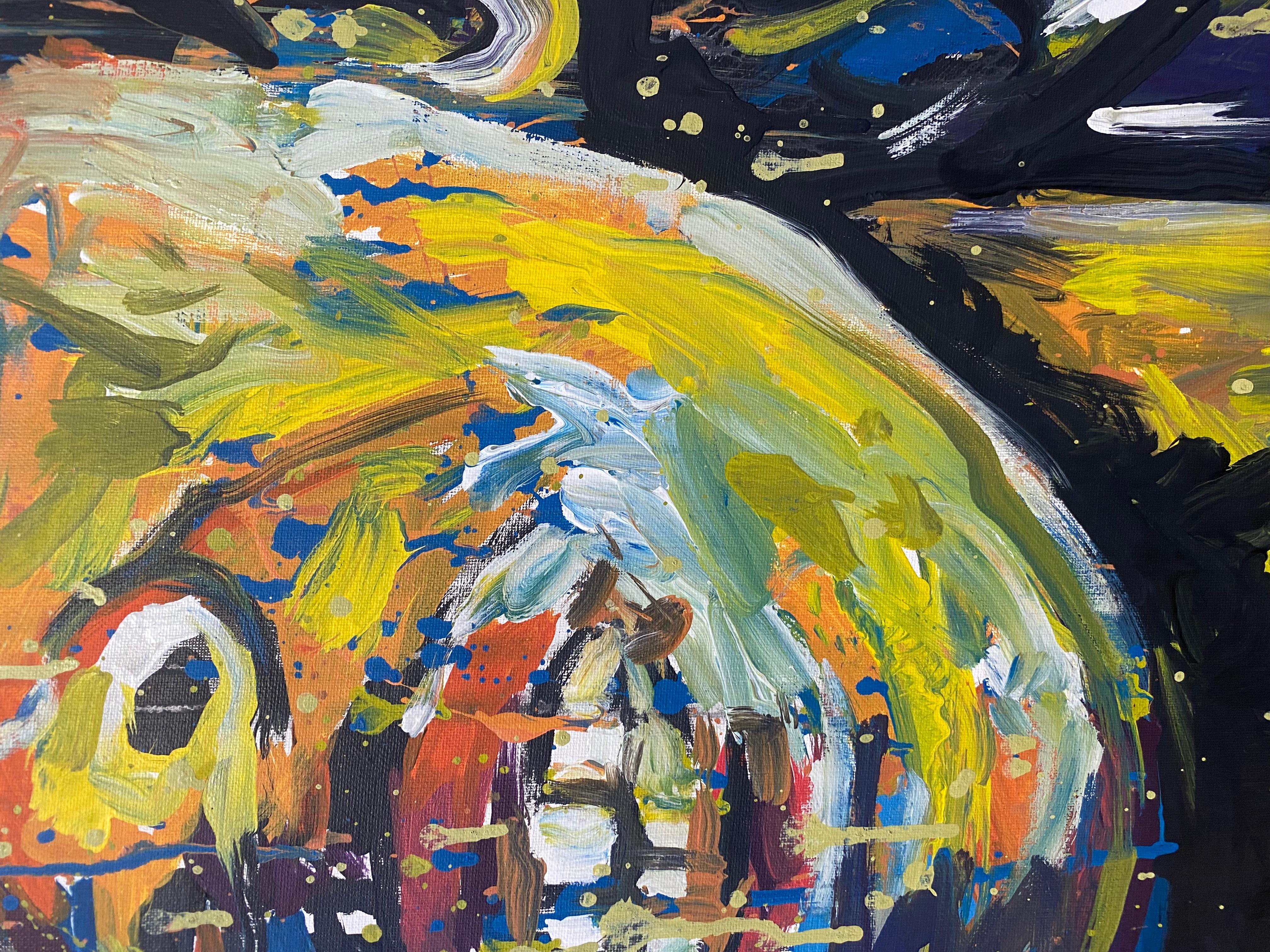 Bob Marley - Realist Painting by Eugene Gorbachenko