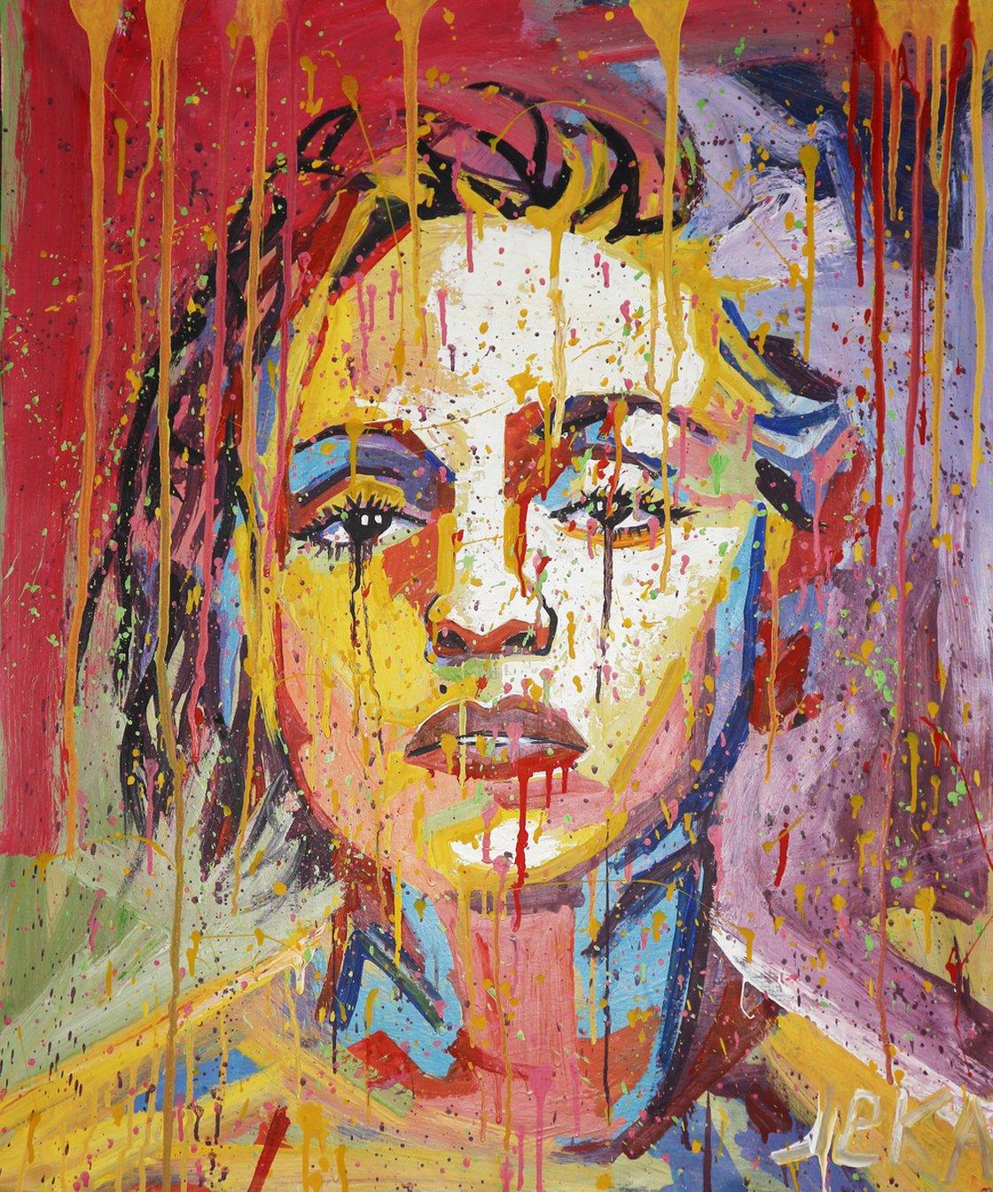 Madonna - Painting di Eugene Gorbachenko