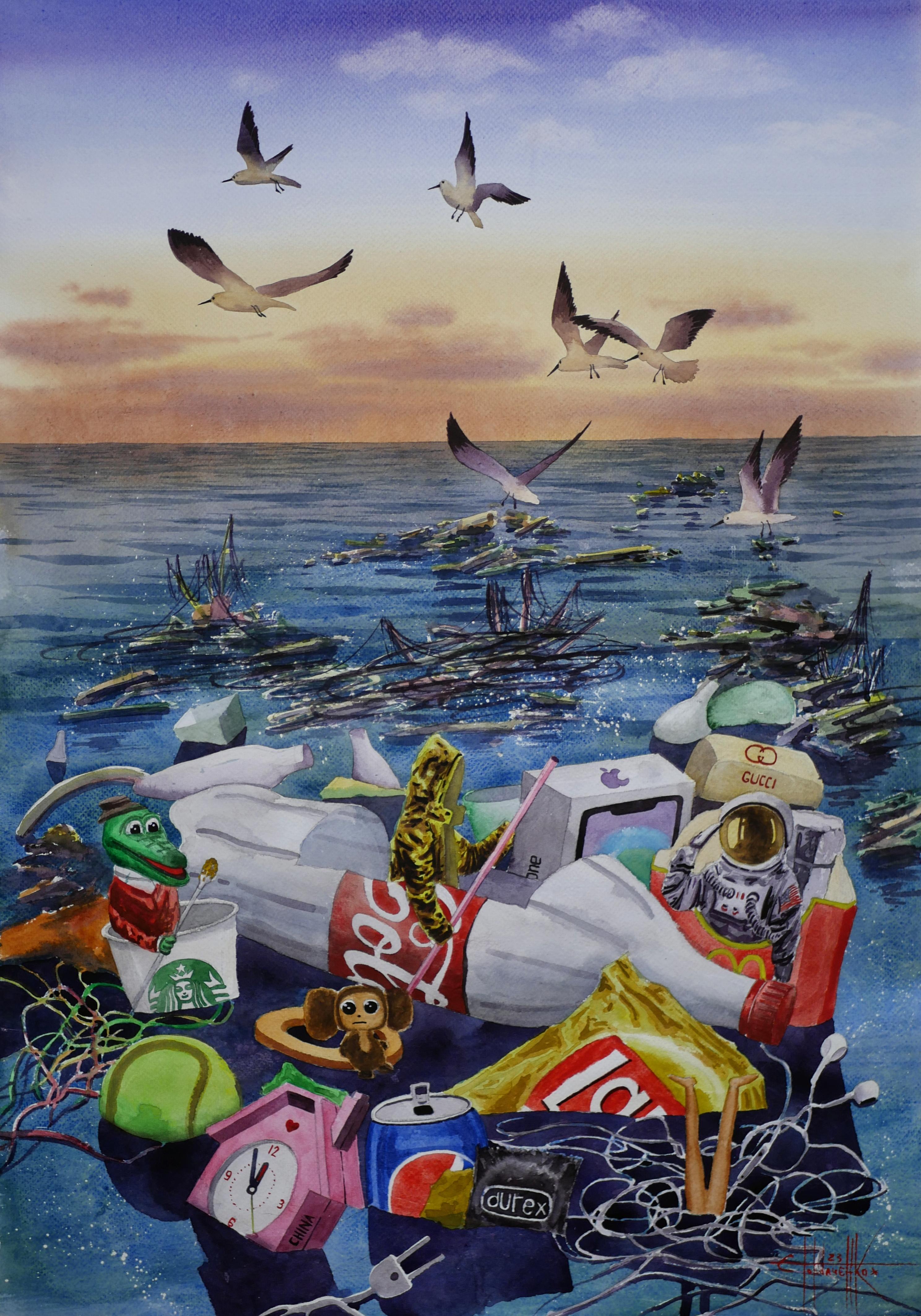 Mittelschicht (Realismus), Painting, von Eugene Gorbachenko