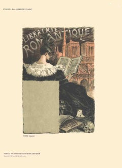 1897 After Eugene Grasset 'Librairie Romantique' Multicolor,Black,Brown Germany 