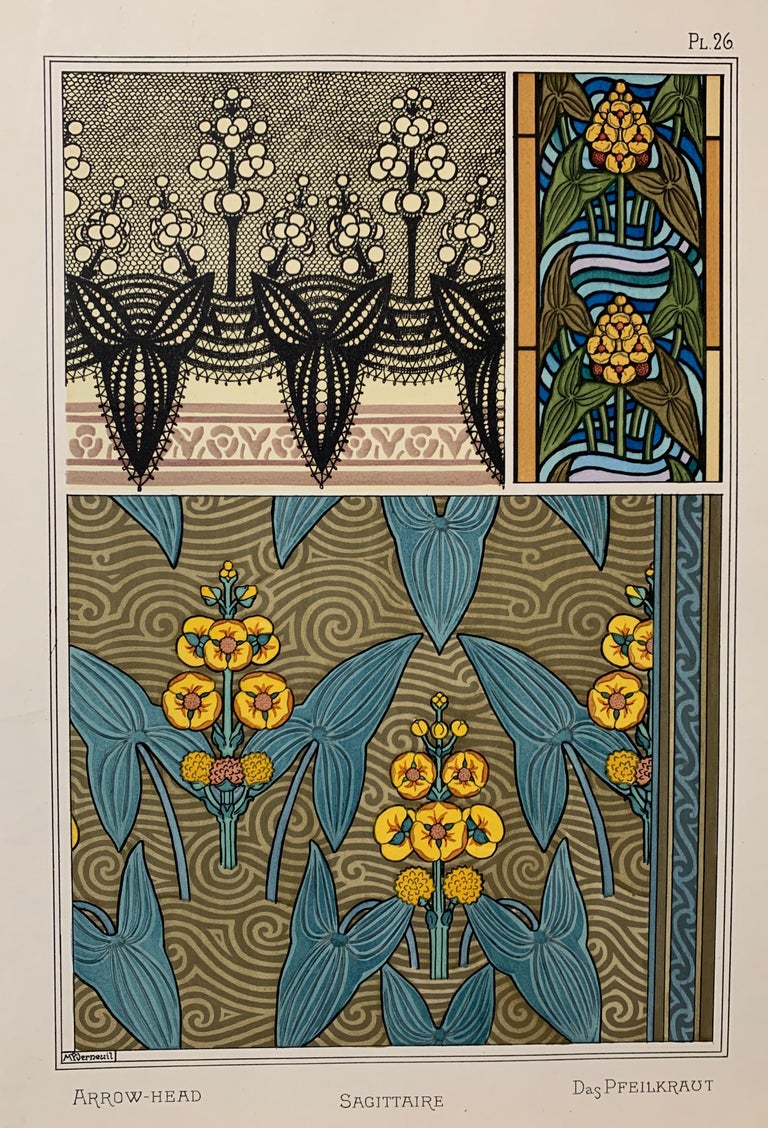 Eugène Grasset - La plante et ses Applications Ornamentales Volumes 1 ...