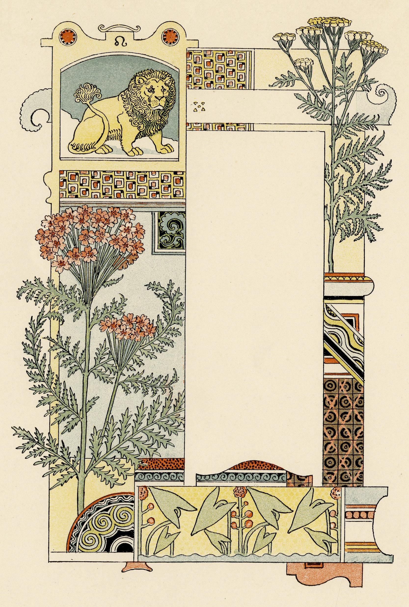 Leo-The Lion - Print by Eugene Grasset