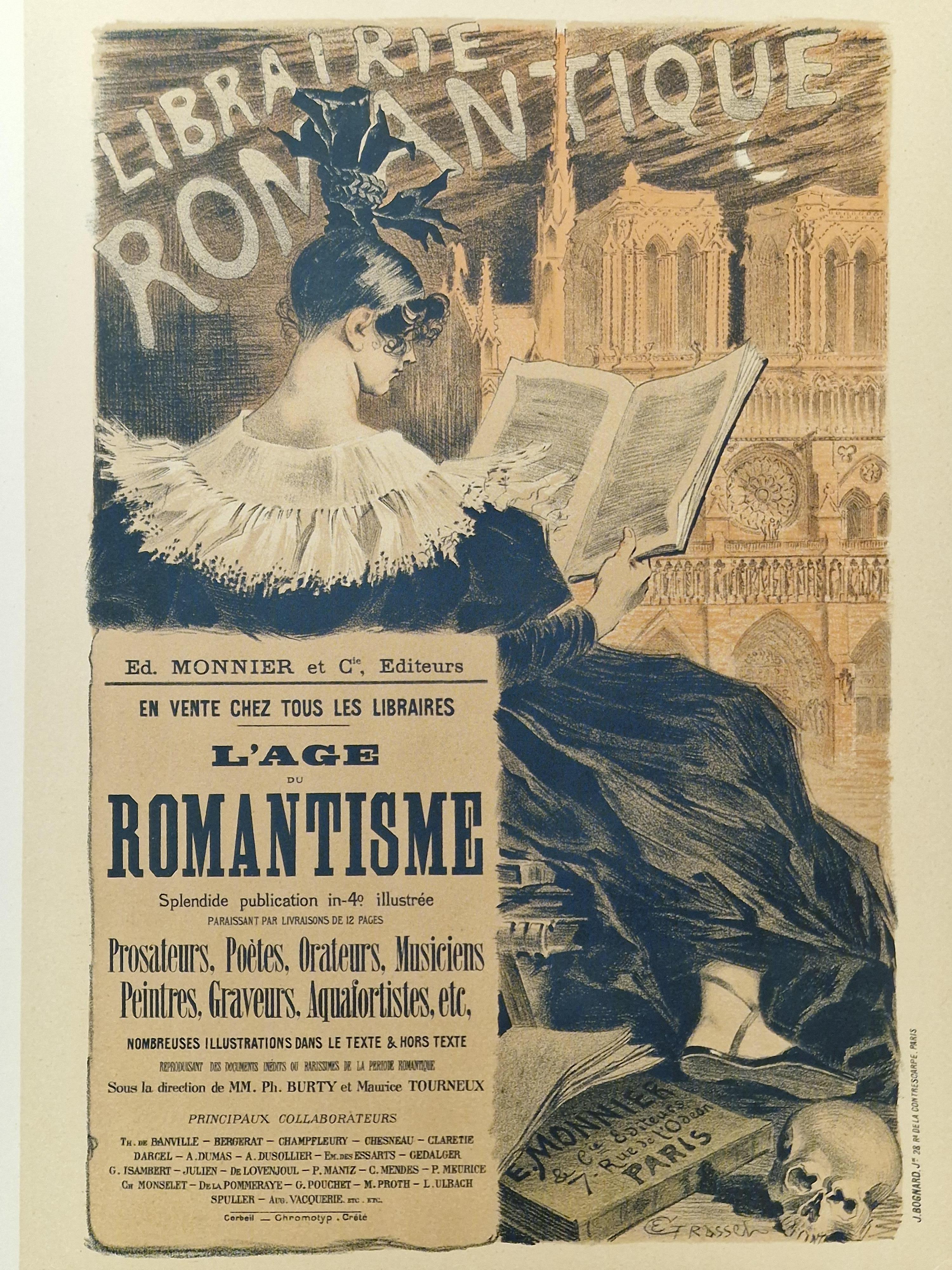 Eugene Grasset Print - Librairie Romantique