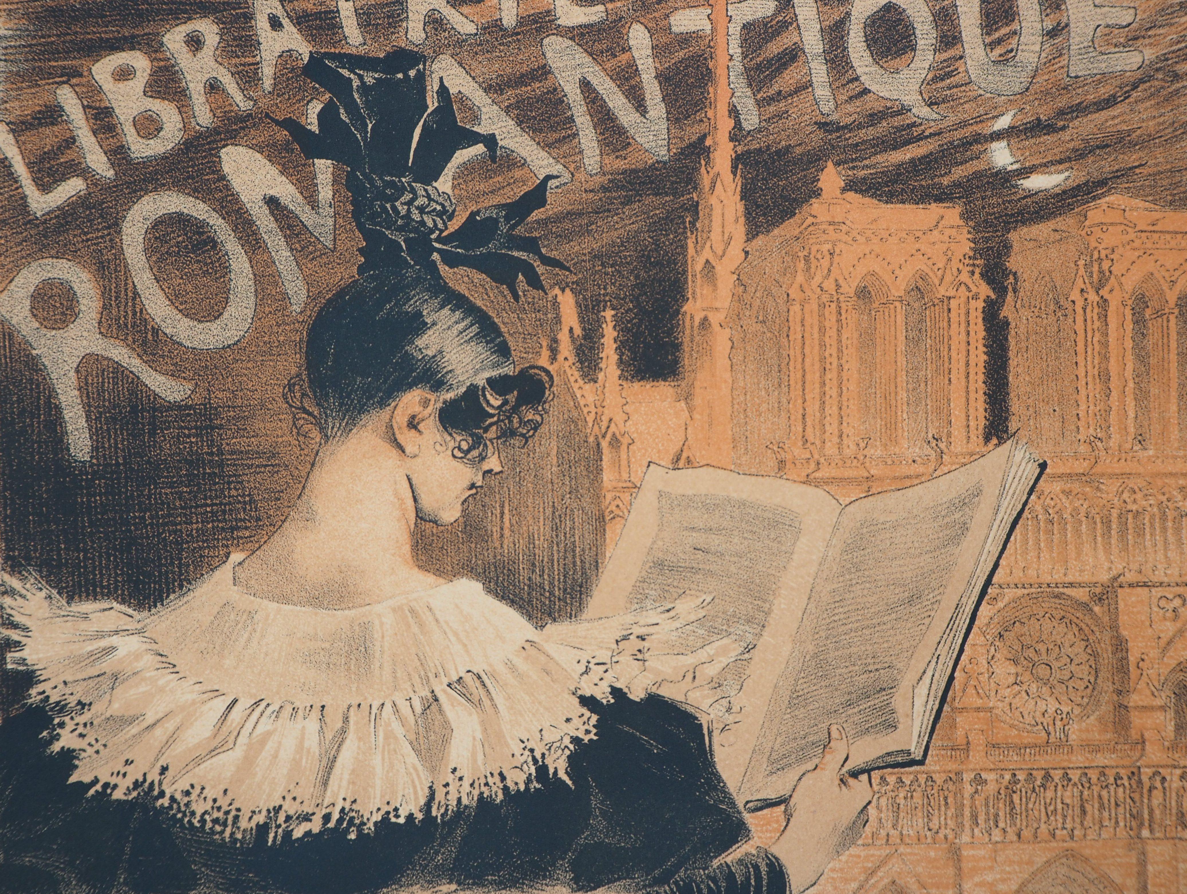 Eugene GRASSET (1845 - 1917)
The Reader and Notre-Dame de Paris (Librairie Romantique)

Stone lithograph
On vellum 
Size 40 x 29 cm (c. 15.7 x 11.4