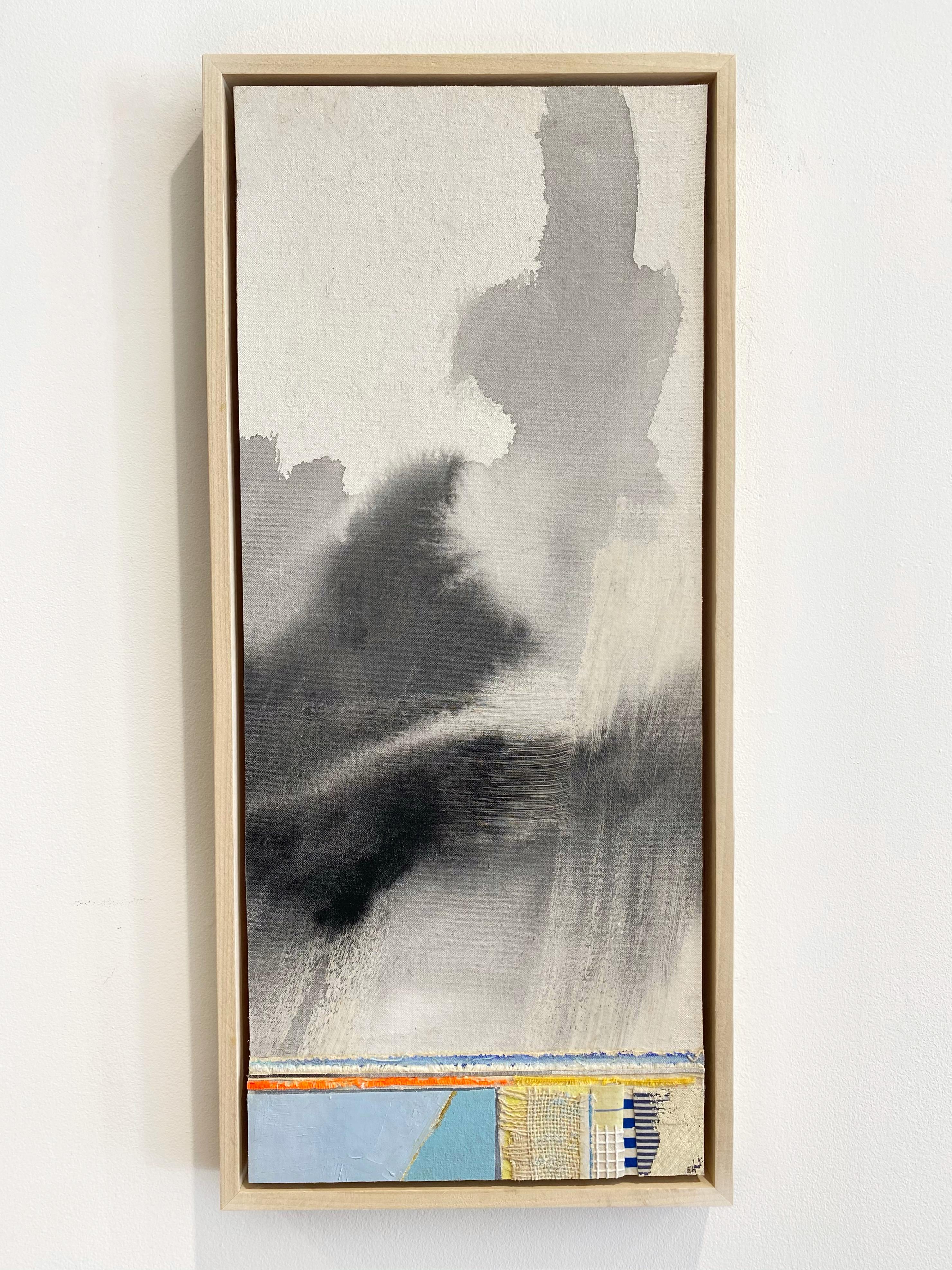 Coastal Seascape, abstraktes Gemälde in Mischtechnik „Die Vorderseite #2“ von Eugene Healy im Angebot 2