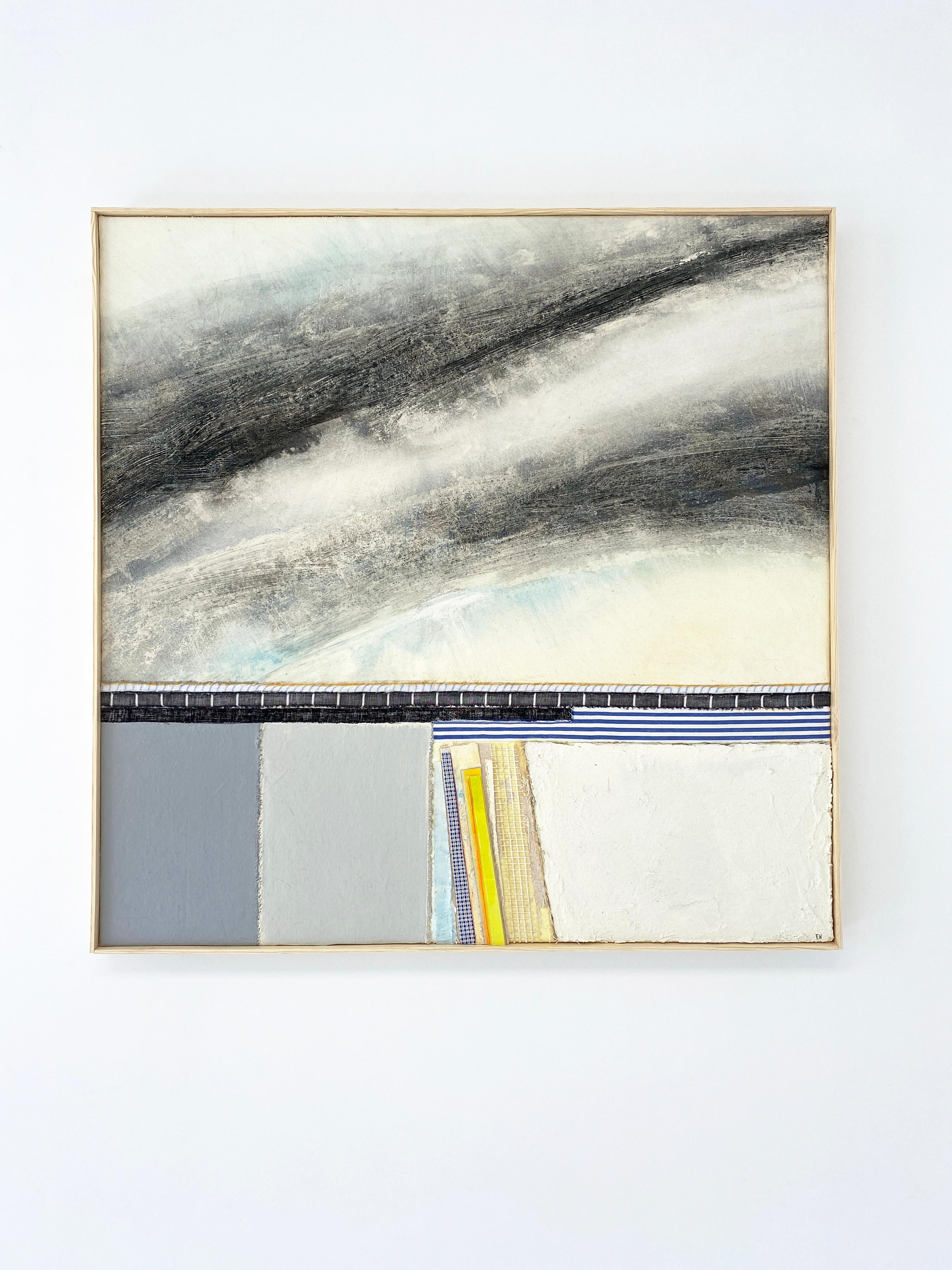 Abstraktes, coastal Seascape-Gemälde von Eugene Healy „Hurricane Light“ im Angebot 1