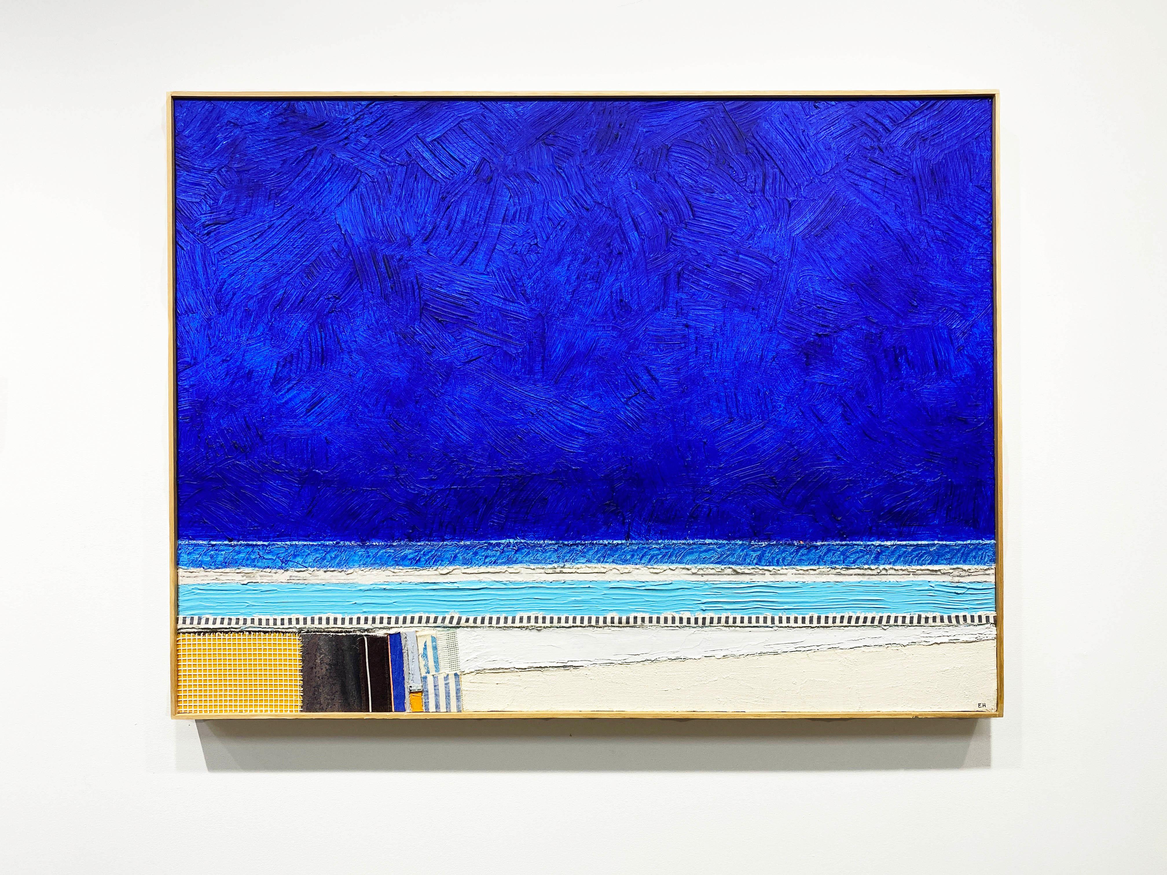 Abstraktes, Küstenlandschaftsgemälde von Eugene Healy, „Montauk Light“ im Angebot 1