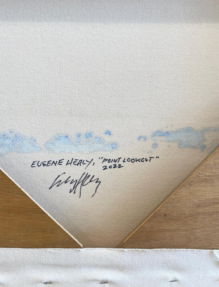 Eugene Healy Abstract, Coastal Seascape Painting by Eugene Healy
