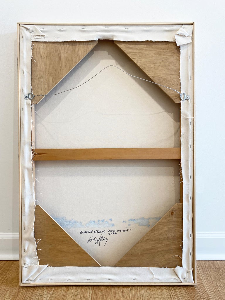 Eugene Healy Abstract, Coastal Seascape Painting by Eugene Healy