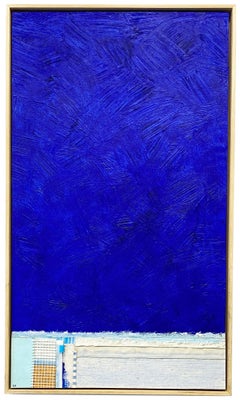 Abstract, Coastal Seascape Painting by Eugene Healy 'Shelter Island'
