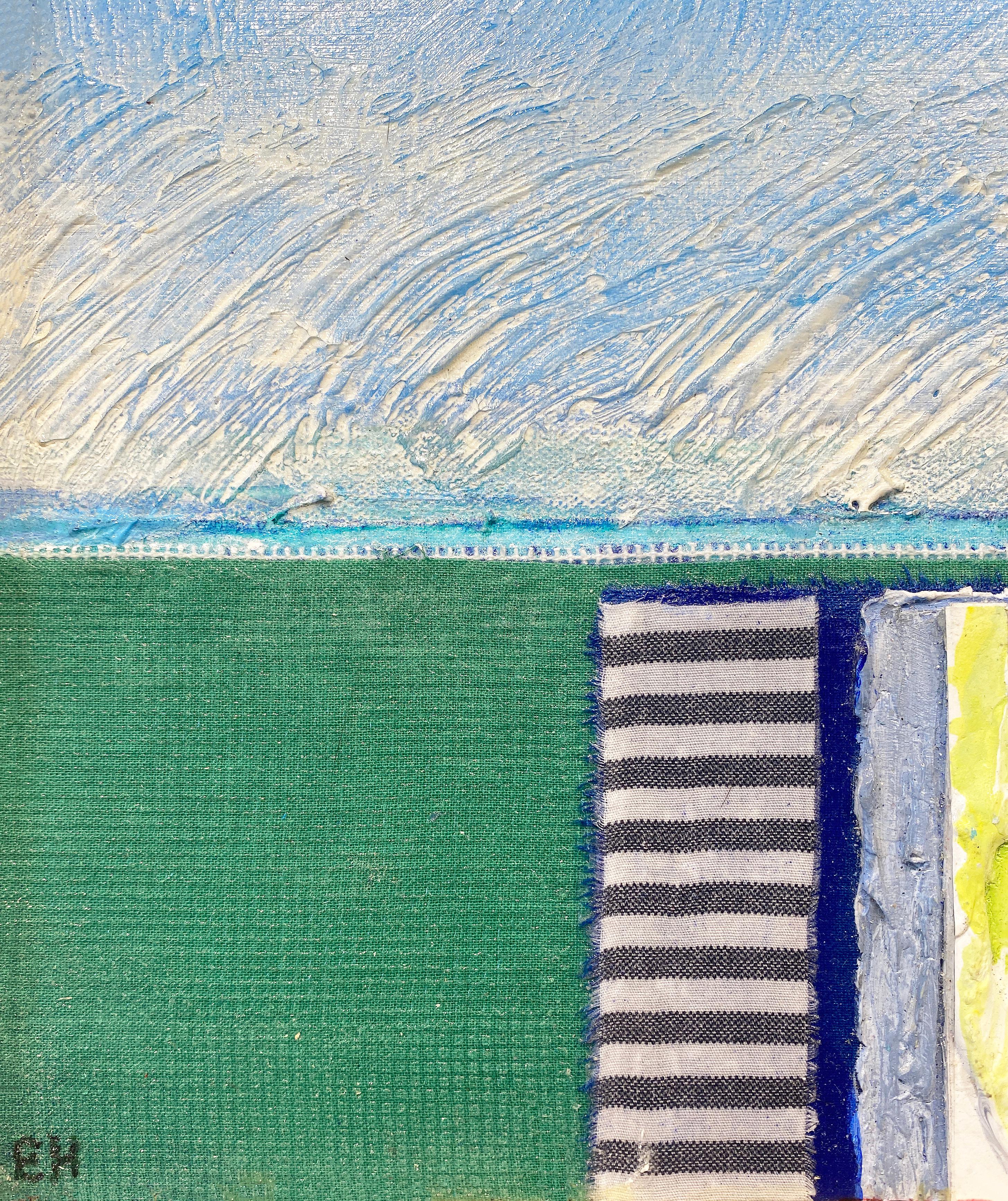 Coastal abstract Seascape Painting by Eugene Healy 'Watch Hill' 4