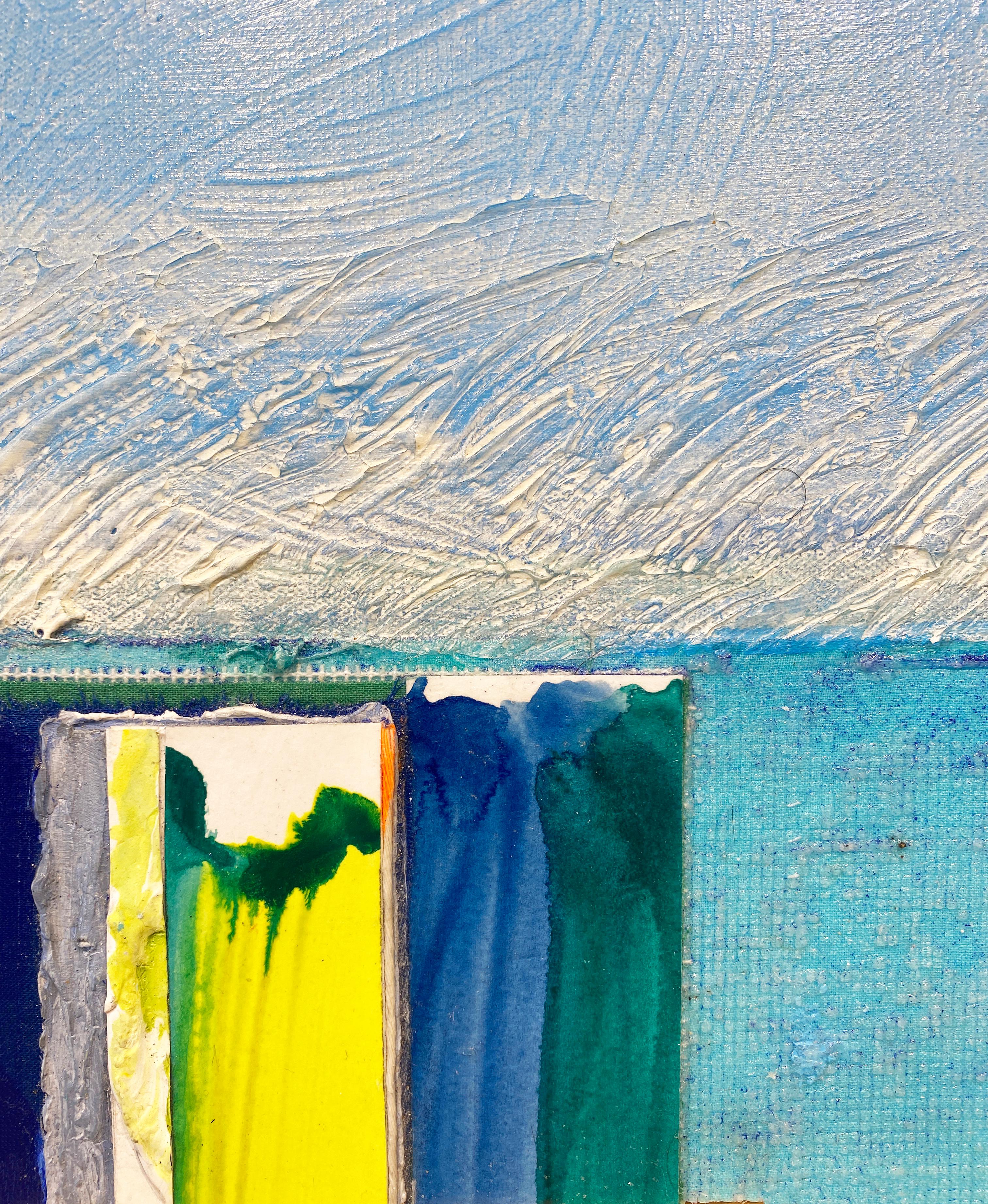 Coastal abstract Seascape Painting by Eugene Healy 'Watch Hill' 5