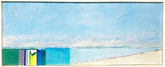 Coastal abstract Seascape Painting by Eugene Healy 'Watch Hill'