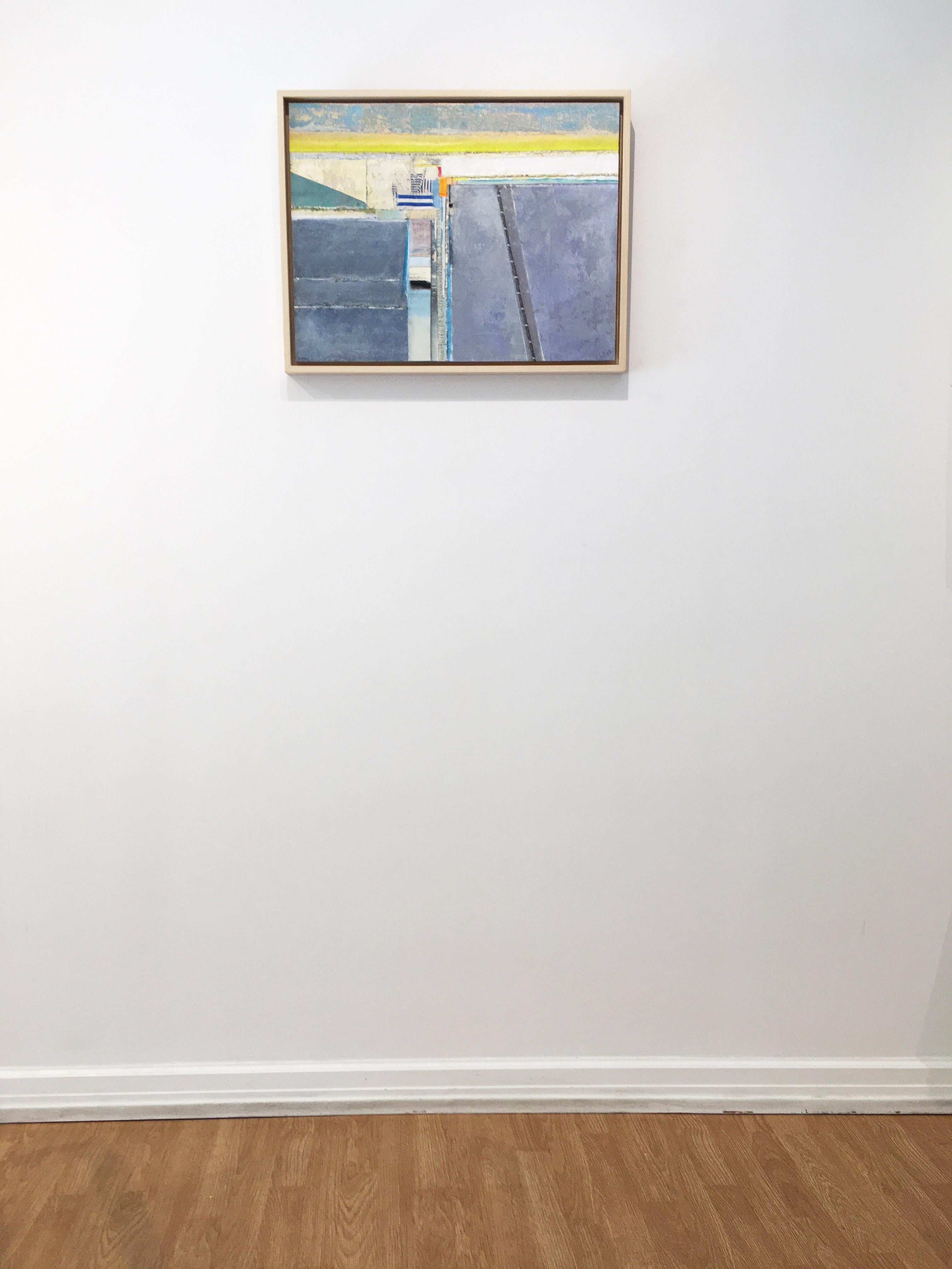 Coastal painting, Mixed media abstract, Eugene Healy, Coastal Series #20 3