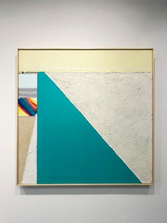 Mixed Media Coastal Seascape Painting by Eugene Healy 'Bar Beach'