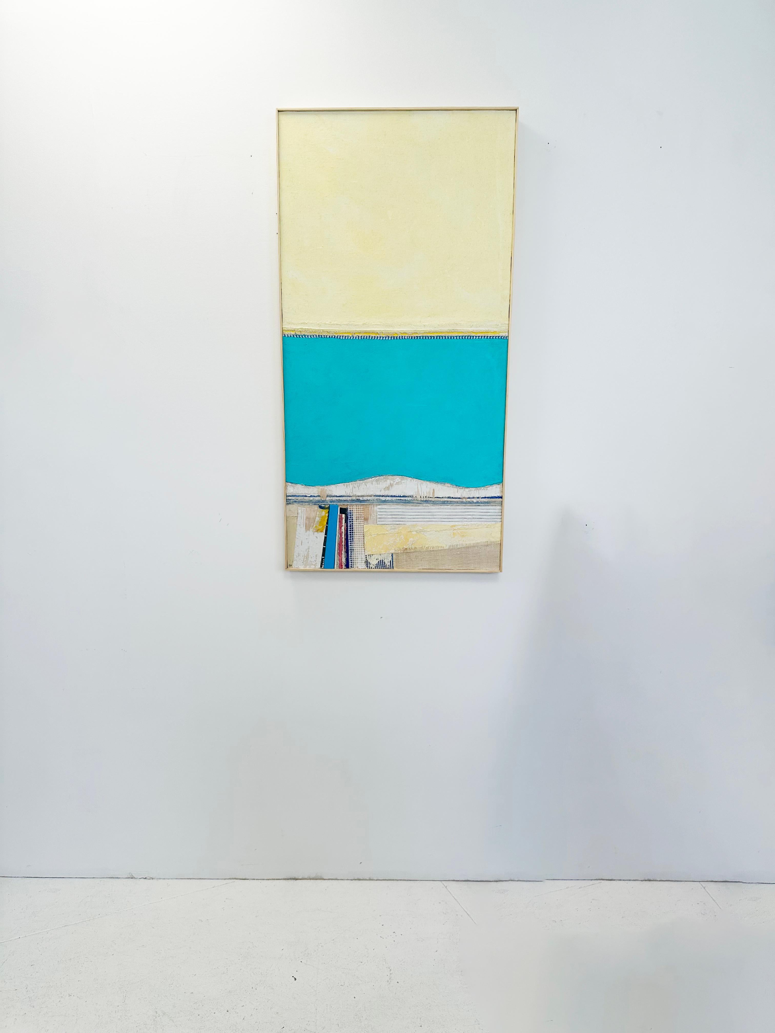 Lebendige Meereslandschaft Gemälde 'Cape Cod Canal' (Zeitgenössisch), Painting, von Eugene Healy