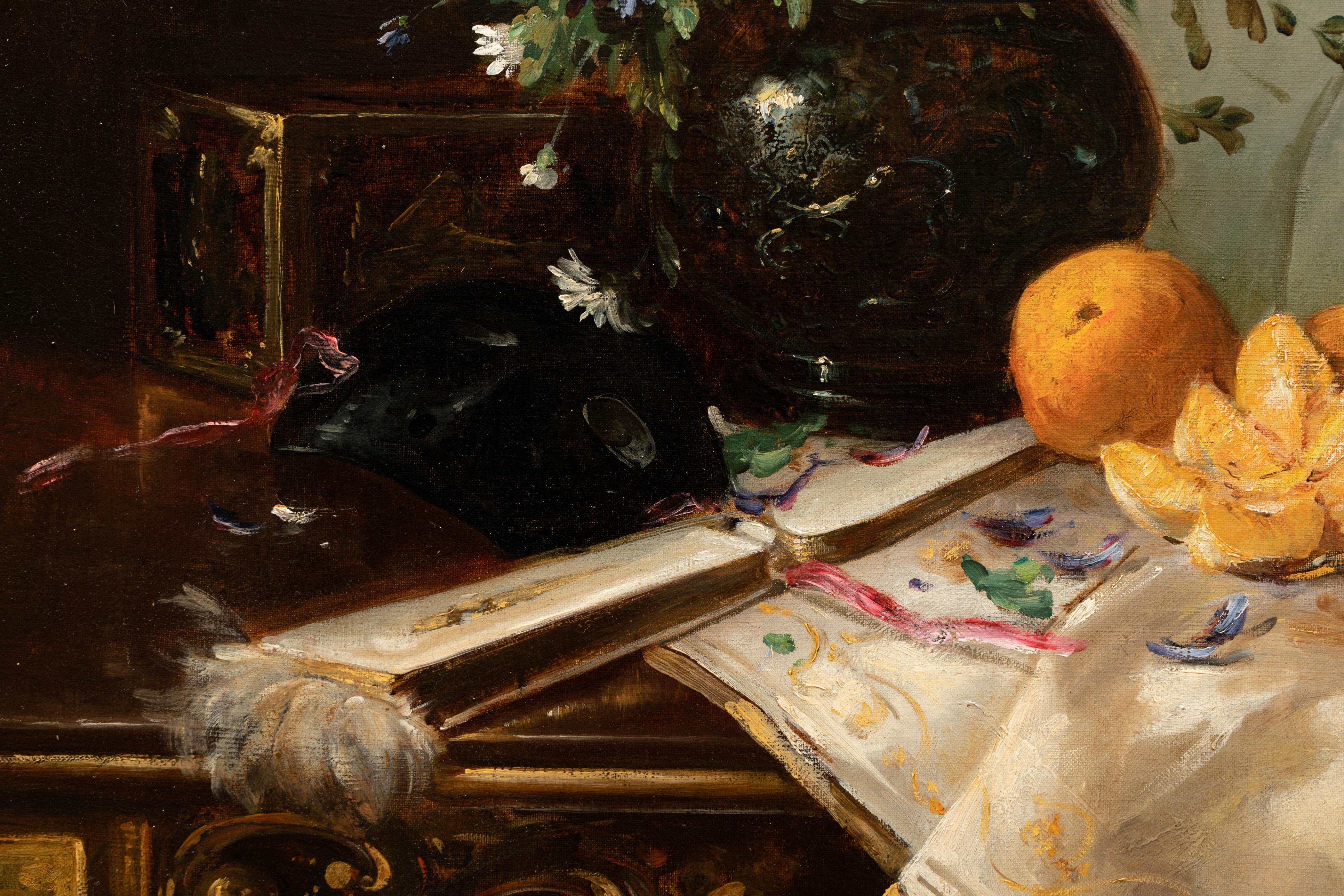 Napoleon III Eugène Henri Cauchois, Still Life
