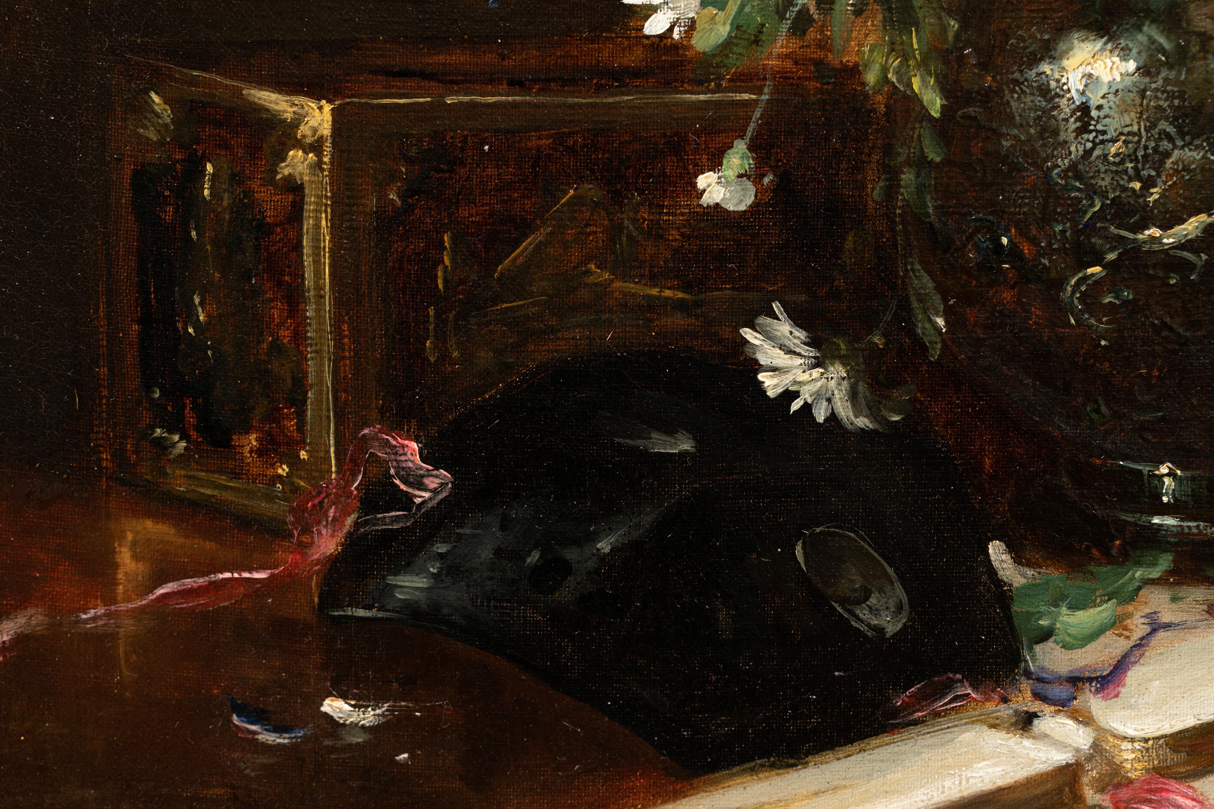 19th Century Eugène Henri Cauchois, Still Life