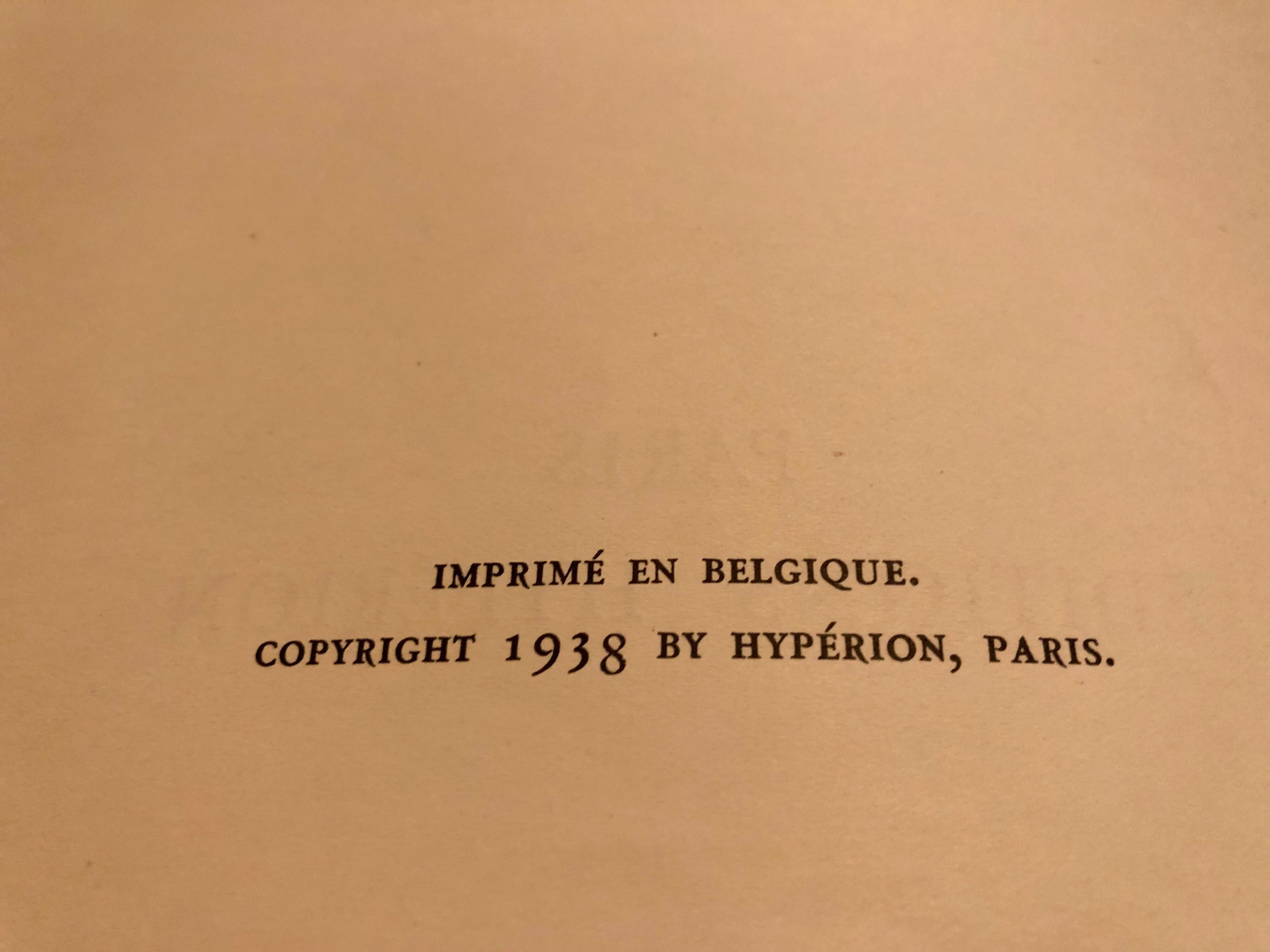 French Eugène Henri Paul Gauguin by John Rewald, Editions Hyperion, Paris, 1938