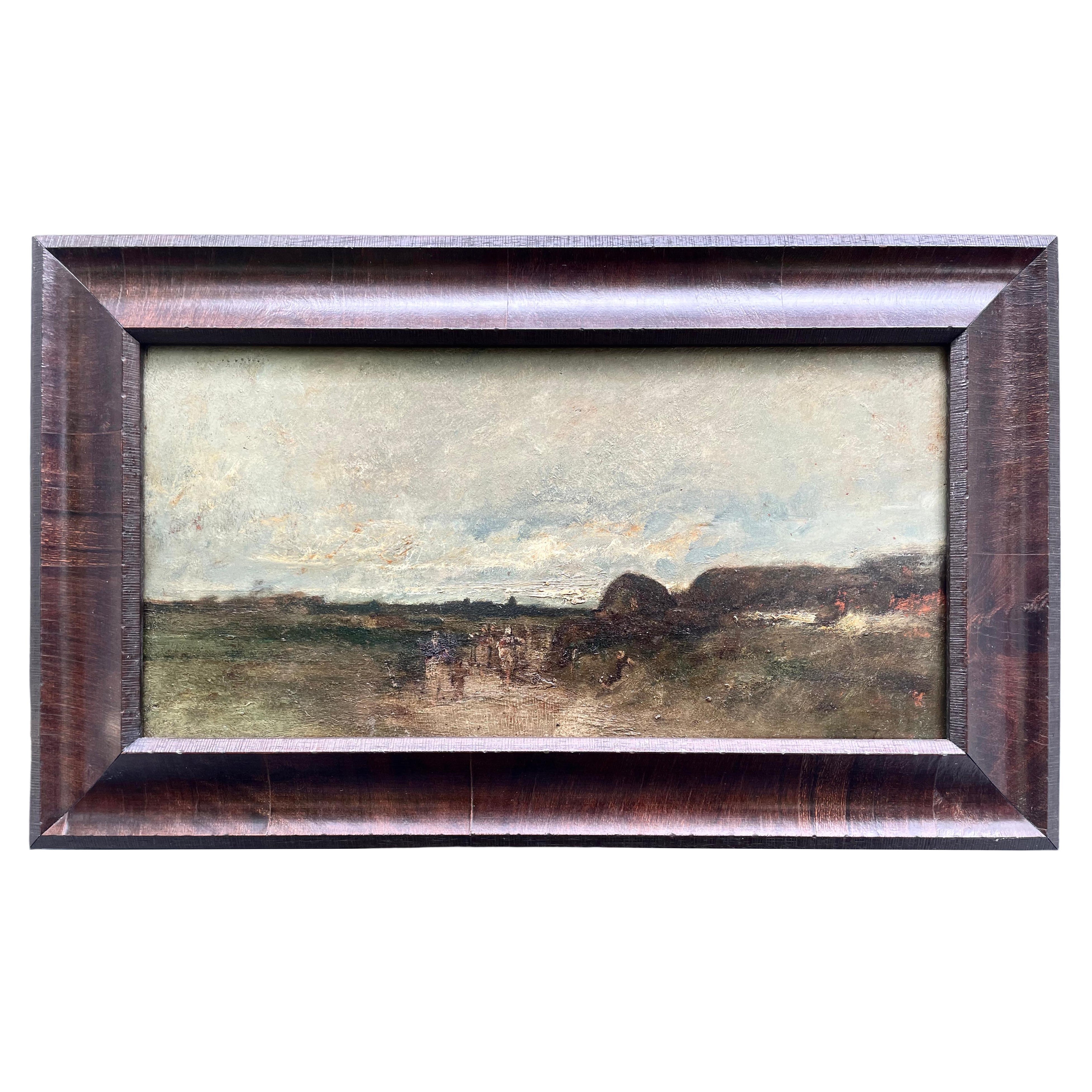 Eugene Isabey (1803-1886) Küstensszene. Unterzeichnet im Angebot
