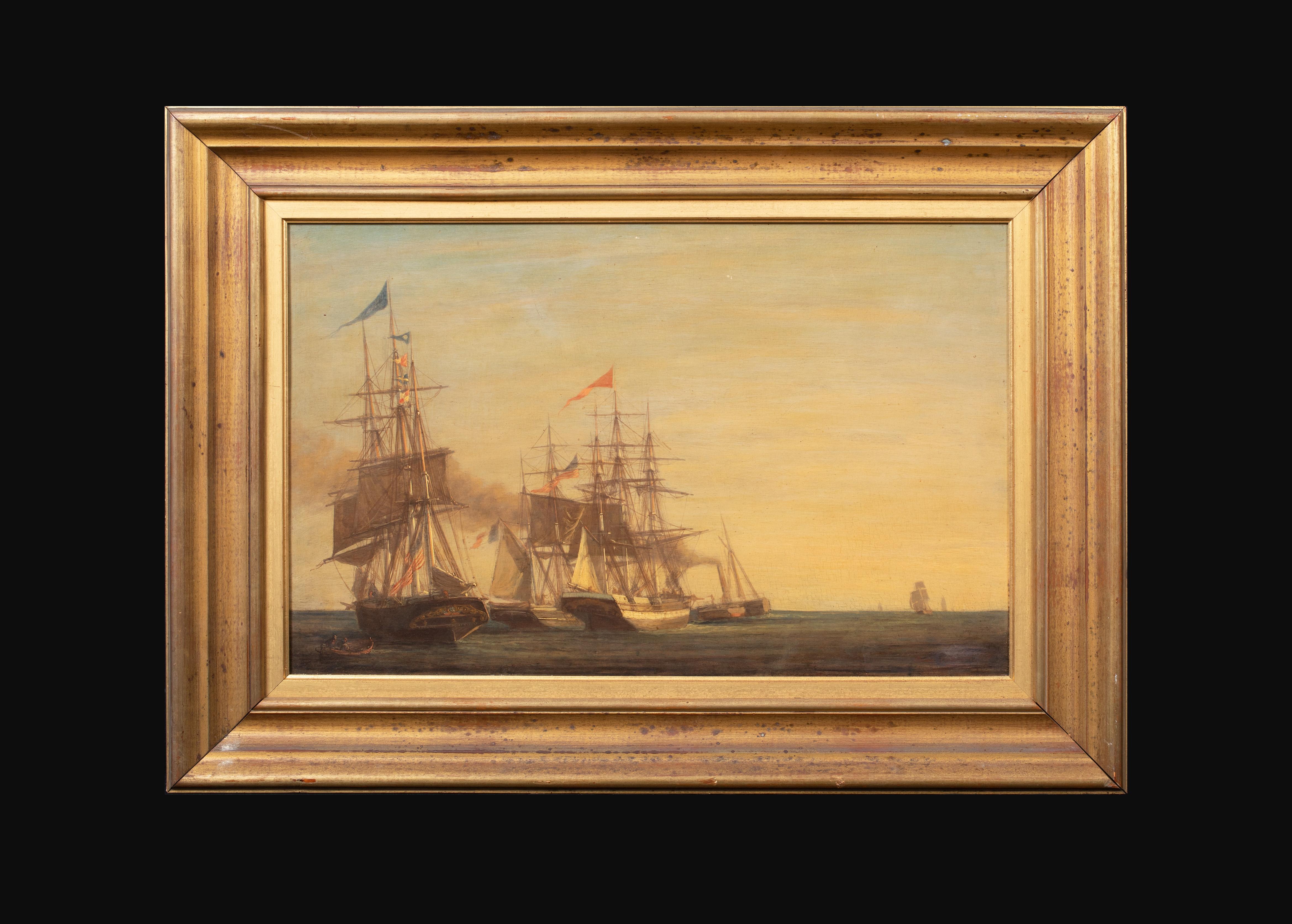 famous naval battle paintings