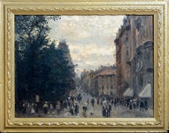 Stockholm, 19. Jahrhundert  von Axel Erdmann (1873-1954) 