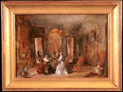 A Salon in the House of Baron James Rothschild, Rue Lafitte, Paris - Eugene Lami