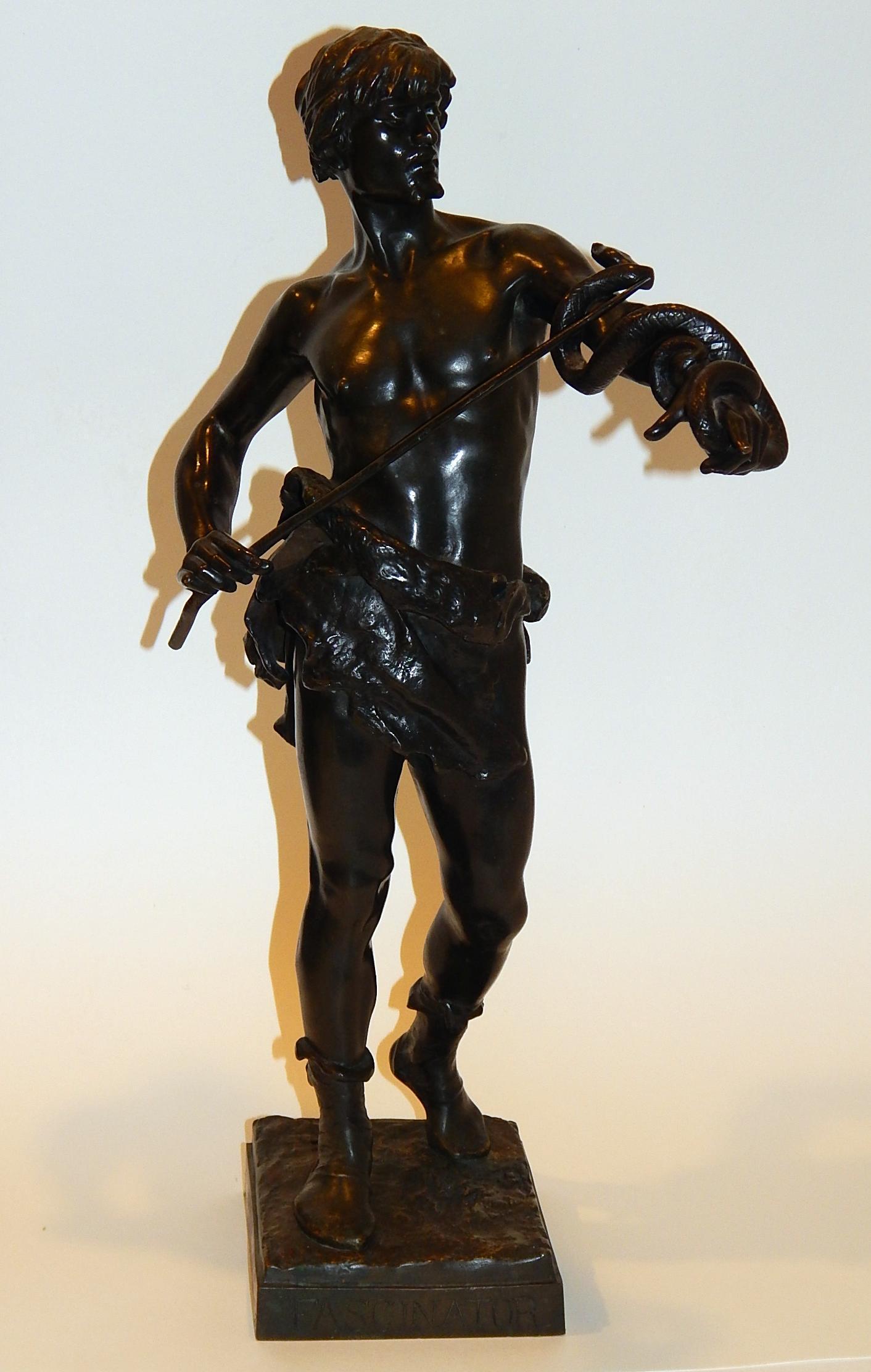 Eugene Marioton French Bronze, vers 1890s, 