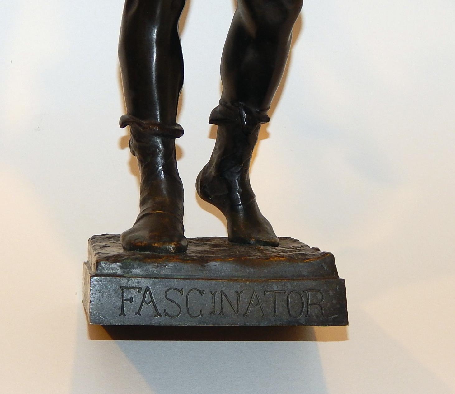 Eugene Marioton French Bronze, vers 1890s, 