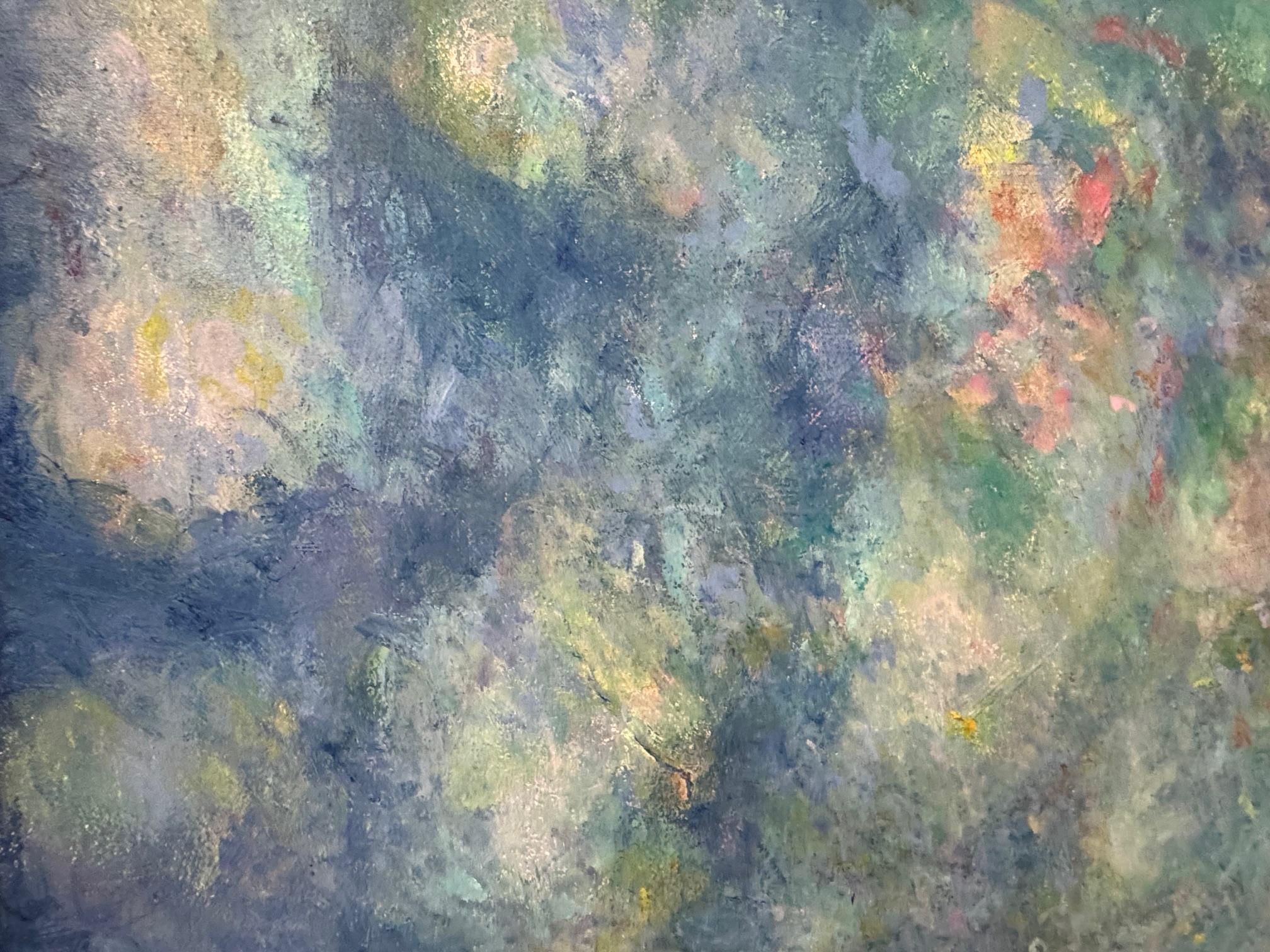 Maravilla etérea, paisaje expresionista abstracto contemporáneo original de 30x40 en venta 1