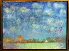Ethereal Wonder, original 30x40 contemporary abstract expressionist landscape