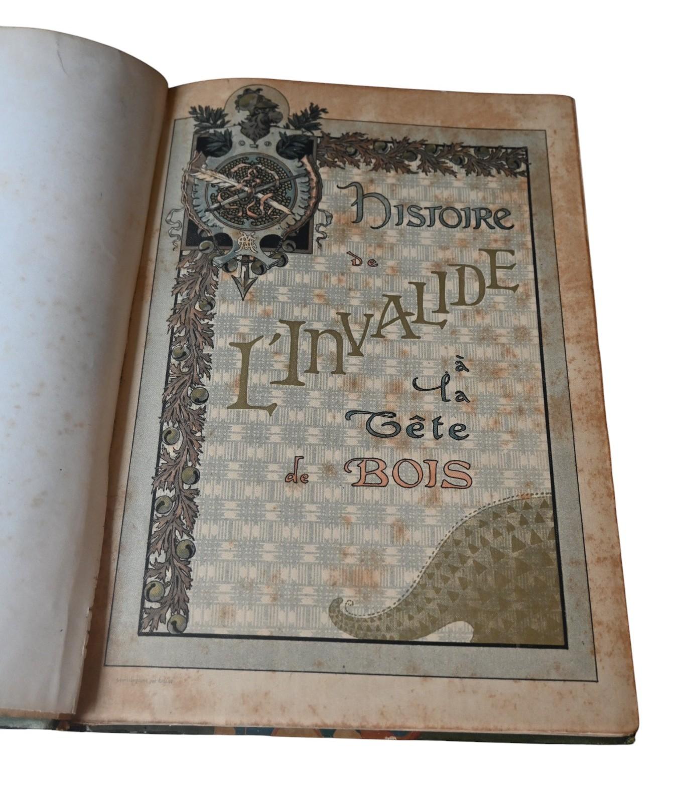 Eugène Mouton (mérinos) – History Of The Invalid At The Wooden Head In Good Condition For Sale In Bilzen, BE