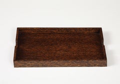 Eugene Printz Palm Wood Tray, France, 1920-30