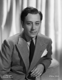 Vintage George Raft Classic Studio Portrait Fine Art Print