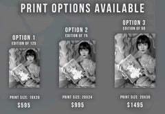 Louise Brooks Reading Catalog Fine Art Print