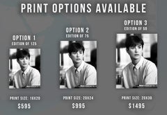 Young and Candid Demi Moore Movie Star News Fine Art Print