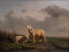 Eugène Verboeckhoven Óleo sobre tabla 1844